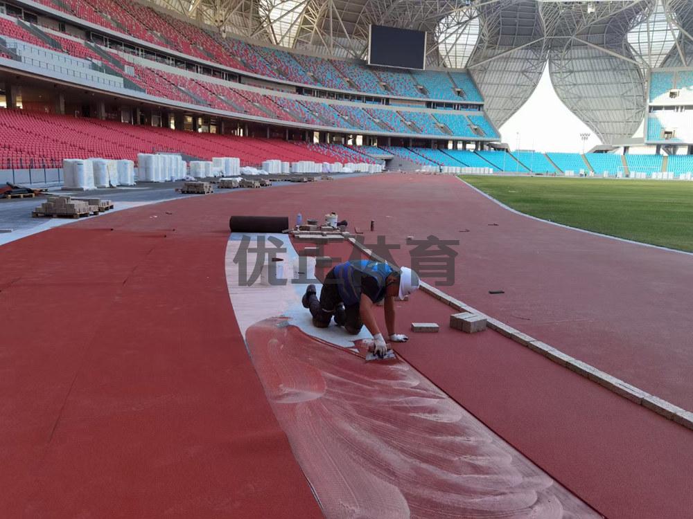 杭州预制型橡胶跑道每平方米的价格